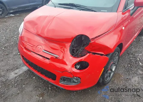 2013 Fiat 500 Sport Cattiva из США, поврежденный, VIN 3C3CFFBR3DT748099